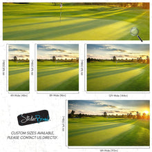 Cargar imagen en el visor de la galería, Golf Course Wallpaper. Sunset Over Golf Course. #6747
