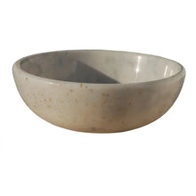 Carregar imagem no visualizador da galeria, Afyon Sugar White Marble Vessel Above Vanity Bathroom Sink Polished (D)16&quot; (H)6&quot;
