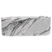 Load image into Gallery viewer, New York Marble Bathtub Hand-carved from Solid Marble Block (W)32&quot; (L)73&quot; (H)24&quot;
