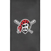 Load image into Gallery viewer, Silver Sofa with Pittsburgh Pirates Logo
