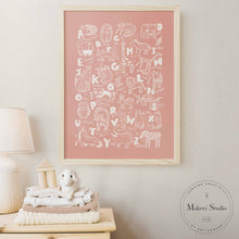 Load image into Gallery viewer, Nordic Alphabet - Mesh Stencil 8.5x11
