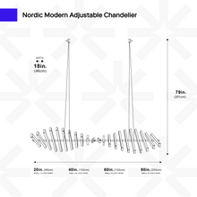 Load image into Gallery viewer, Nordic Modern Chandelier
