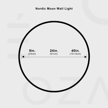 Carregar imagem no visualizador da galeria, Nordic Moon Wall Light
