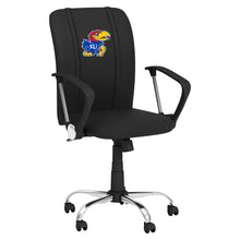 Load image into Gallery viewer, Curve Task Chair with Kansas Jayhawks Logo
