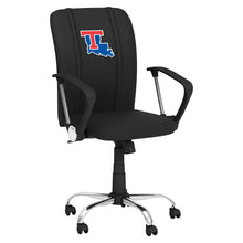 Load image into Gallery viewer, Curve Task Chair with Louisiana Tech Bulldogs Logo
