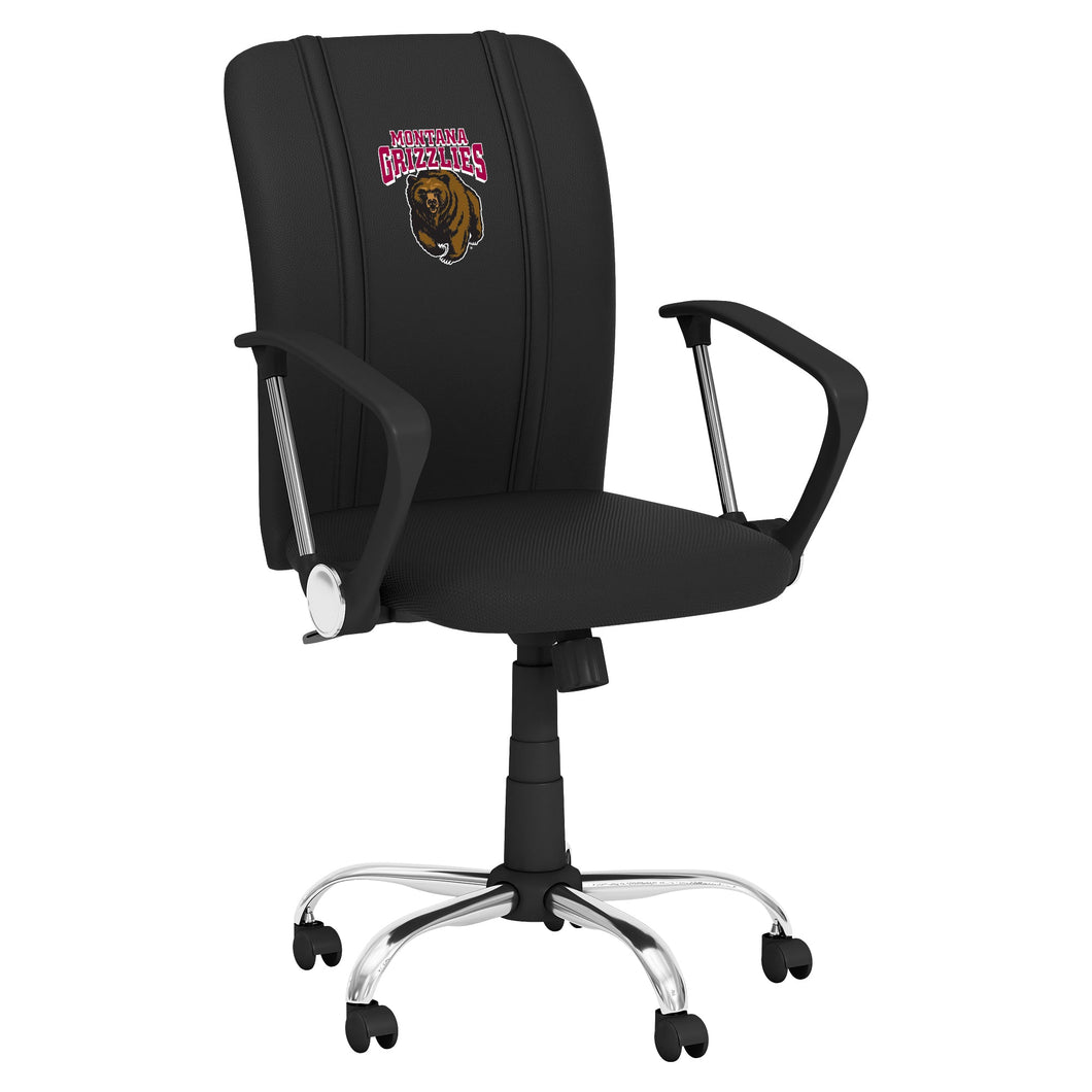 Curve Task Chair with Montana Grizzlies Logo