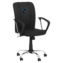 Load image into Gallery viewer, Curve Task Chair with Miami Marlins Alternate Logo Panel
