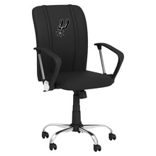 Load image into Gallery viewer, Curve Task Chair with San Antonio Spurs Primary Logo
