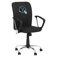 Load image into Gallery viewer, Curve Task Chair with  Houston Texans Helmet Logo
