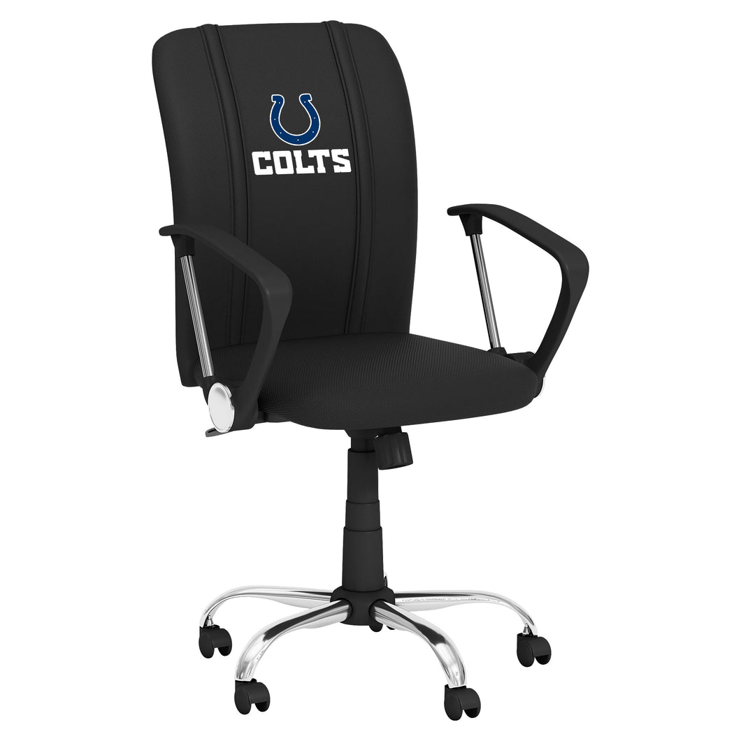 Curve Task Chair with  Indianapolis Colts Secondary Logo