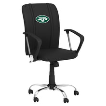 Load image into Gallery viewer, Curve Task Chair with  New York Jets Primary Logo
