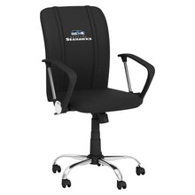 Load image into Gallery viewer, Curve Task Chair with  Seattle Seahawks Secondary Logo
