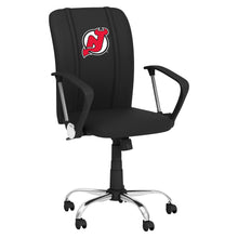 Load image into Gallery viewer, Curve Task Chair with New Jersey Devils Logo
