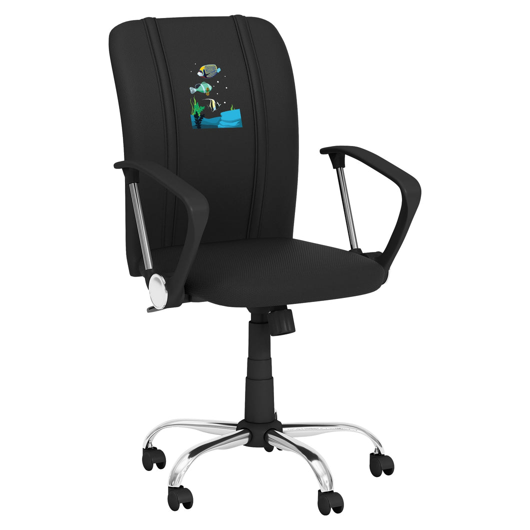 Curve Task Chair with Under The Sea Logo Panel