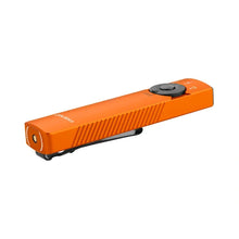 Carregar imagem no visualizador da galeria, OLIGHT ARKFELDPRO3ROGV3 Arkfeld Pro Flat EDC Flashlight with LED Light UV and Laser - Orange
