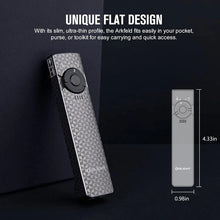 Carregar imagem no visualizador da galeria, OLIGHT ARKFELDPWGMGCW Arkfeld Flat Flashlight with Green Laser &amp; White Light - Pinwheel Gunmetal Grey
