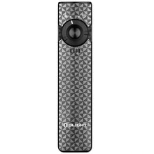 Carregar imagem no visualizador da galeria, OLIGHT ARKFELDPWGMGCW Arkfeld Flat Flashlight with Green Laser &amp; White Light - Pinwheel Gunmetal Grey
