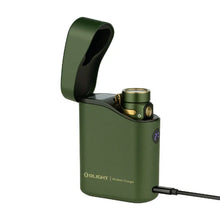 Carregar imagem no visualizador da galeria, OLIGHT BATON4KITODG Baton 4 Powerful EDC Flashlight 1300 Lumens - OD Green - Premium (With Charging Case)
