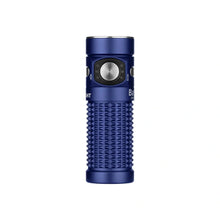 Load image into Gallery viewer, OLIGHT BATON4KITRGBU Baton 4 Powerful EDC Flashlight 1300 Lumens - Regal Blue - Premium (With Charging Case)
