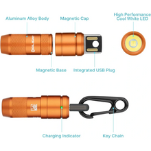 Carregar imagem no visualizador da galeria, OLIGHT IMINI2OG imini 2 Rechargeable Mini Flashlight - Orange
