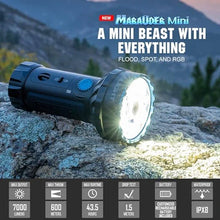 Carregar imagem no visualizador da galeria, OLIGHT MARAUDERMINIBK Marauder Mini Powerful LED Flashlight With RGB
