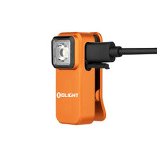 Carregar imagem no visualizador da galeria, OLIGHT OCLIPOG Oclip Clip Light with White and Red Light - Orange
