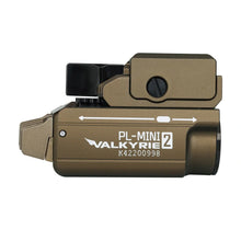 Carregar imagem no visualizador da galeria, OLIGHT PLMINI2DT PL-MINI 2 Valkyrie Tactical Light - Desert Tan
