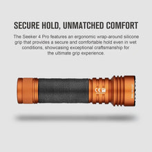 Carregar imagem no visualizador da galeria, OLIGHT SEEKER4PROOG Seeker 4 Pro High Power Flashlight - Orange CW(5700~7000K)
