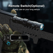 Carregar imagem no visualizador da galeria, OLIGHT WARRIOR3SBK Warrior 3S High Beam Tactical Flashlight - Black
