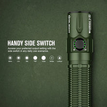 Carregar imagem no visualizador da galeria, OLIGHT WARRIOR3SODG Warrior 3S High Beam Tactical Flashlight - OD Green
