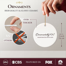 Carregar imagem no visualizador da galeria, Balls Deep into Christmas Funny Ornament, Xmas Love Humor
