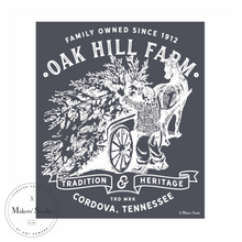 Load image into Gallery viewer, Oak Hill Tree Farm - Mesh Stencil 11x10
