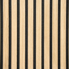 Load image into Gallery viewer, Posh Oak Acoustic Slat Wood Wall Panels
