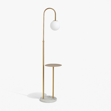 Carregar imagem no visualizador da galeria, Okul Floor Lamp With Smart Side Table
