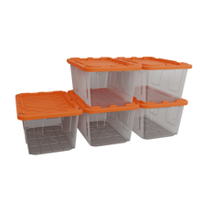 Carregar imagem no visualizador da galeria, 27 Gallon Storage Bins  - Set of 5
