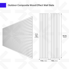 Load image into Gallery viewer, Outdoor Composite Slats
