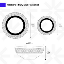 Load image into Gallery viewer, Tiffany Blue Plates Set
