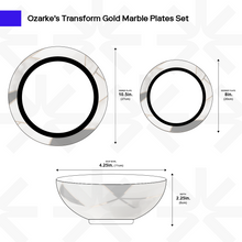 Load image into Gallery viewer, Transform Gold Plates Set
