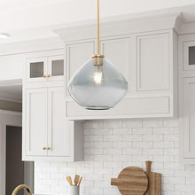 Load image into Gallery viewer, Pheobe 1-light Modern Handblown Glass Island Pendant Light
