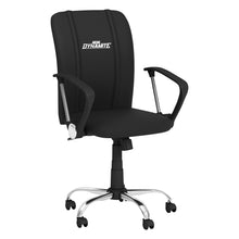 Load image into Gallery viewer, Curve Task Chair with  All Elite Wrestling Dynamite White Logo
