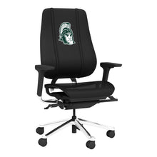 Load image into Gallery viewer, PhantomX Gaming Chair with Michigan State Spartans Sparty Logo
