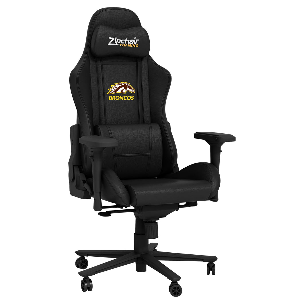 Xpression Pro Gaming Chair with Western Michigan Alternate Logo