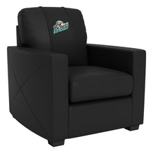 Load image into Gallery viewer, Silver Club Chair with Bemidji State University Secondary Logo
