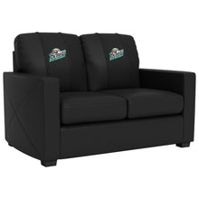 Load image into Gallery viewer, Silver Loveseat with Bemidji State University Secondary Logo
