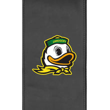 Load image into Gallery viewer, Xpression Pro Gaming Chair with University of Oregon Ducks Mascot logo
