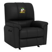 Load image into Gallery viewer, Rocker Recliner with Oregon Ducks Mascot Logo
