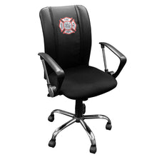Load image into Gallery viewer, Curve Task Chair with Maltese Cross Logo Panel
