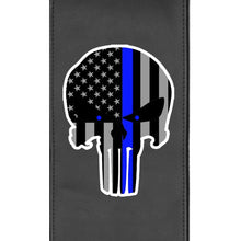 Load image into Gallery viewer, Blue Line Skull Logo Panel
