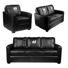 Load image into Gallery viewer, Silver Loveseat with  Alex Bowman #48 Logo

