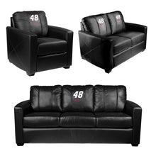 Load image into Gallery viewer, Silver Loveseat with  Alex Bowman #48 with Signature Logo
